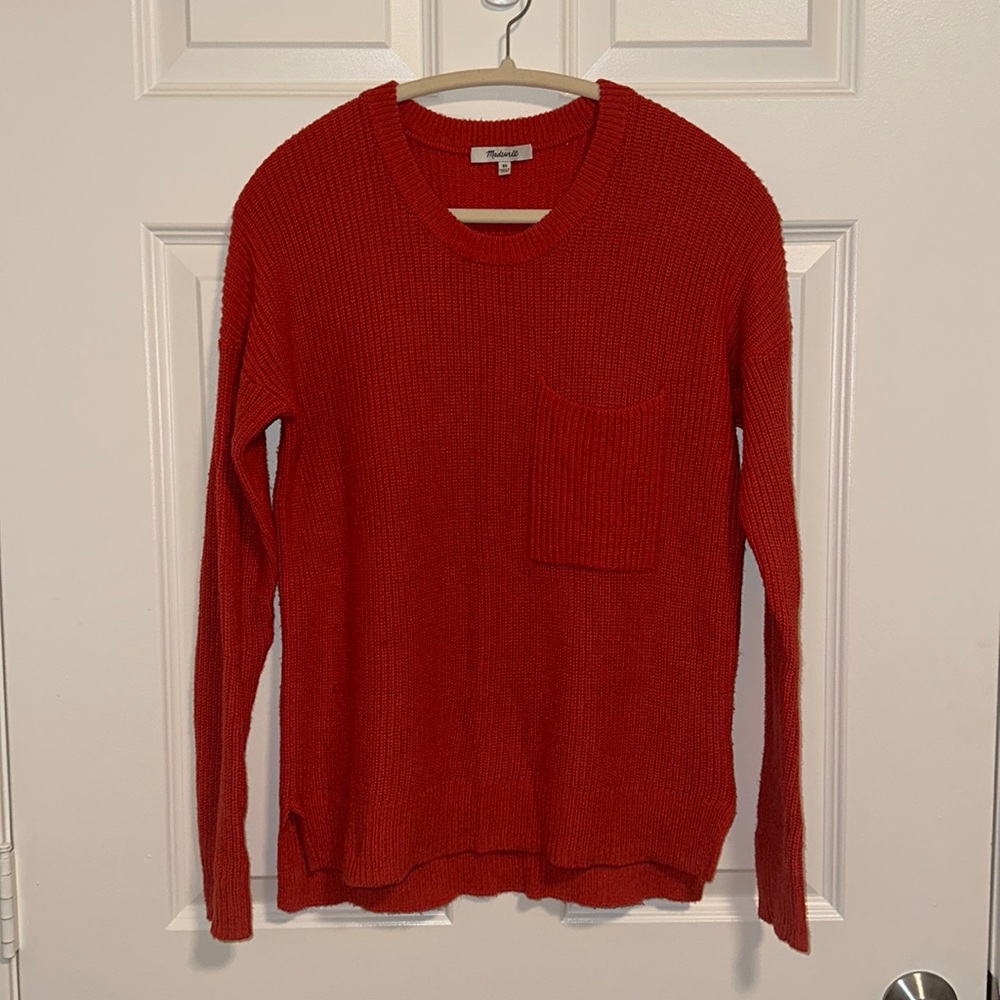 Madewell Thompson Pocket Pullover sweater
